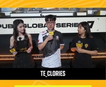 TE_Clories Legendary Post-Match Interview: "In that 1v3 situation — against team TKL. They're the kind of team that screams and shouts whenever they kill someone, so when I saw them, I got really pissed and just wanted to shut them up. So I clutched them."
