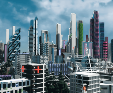 My futuristic Minecraft city build, called Octavian
