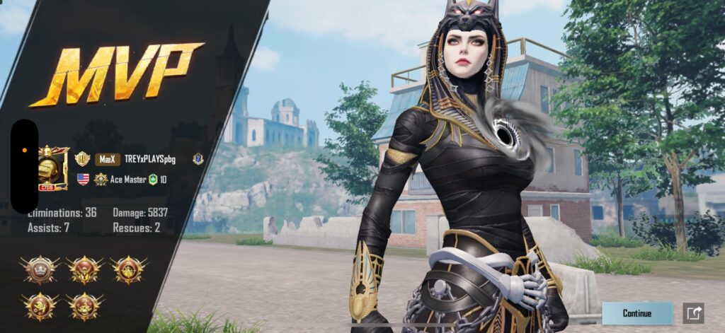 New personal record (36 kills in golden dynasty Squads) Ace Master (10)