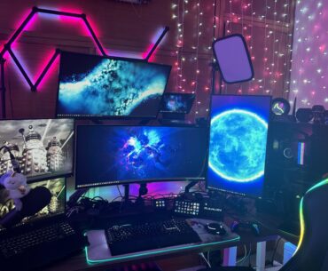 My new steaming dual PC setup.