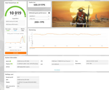 Just hit 10k in Steel Nomad after the latest driver update
Whatever magic NVIDIA did it's working