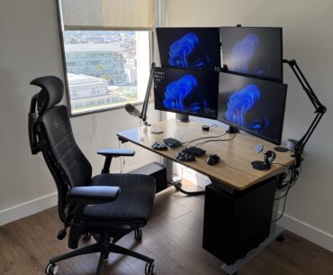 Finished setting up my desk in my new apartment