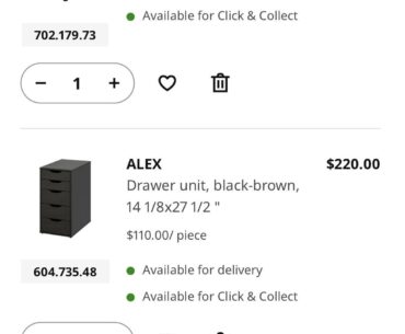 Support for ikea desk