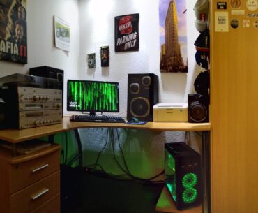 Evolution of my/our Gaming Station before and after my Girlfriend moved to my place.