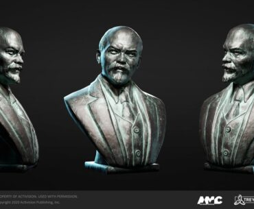 Statues of Lenin in Call of Duty Cold War