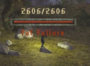 I play this old game called gothic 2, with some mods in it that adds random titles to mobs to make them more powerful, and this one was rly funny