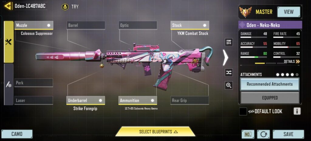 What operator skin or weapon skin did you genuinely grinded in ranked? For me it was this Oden blueprint. Grandmaster III was the largest rank I have ever received before getting Legendary this year and it was all for this blueprint.
