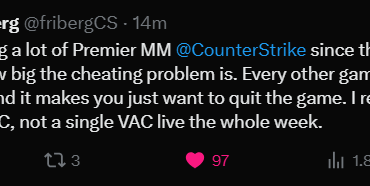 friberg on the cheating issue of CS2: