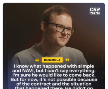 The reason why s1mple isn't playing on a team