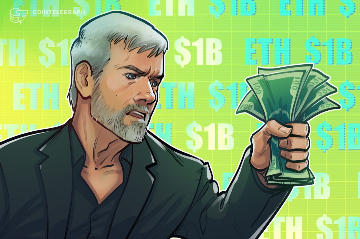 Ethereum’s ‘own Saylor’ SharpLink Gaming plans $1B ETH purchase Ethereum's ‘own Saylor’ SharpLink Gaming plans $1B ETH purchase