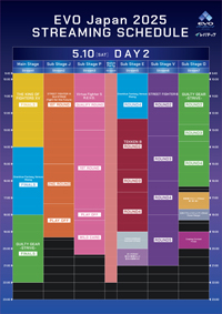Evo Japan 2025 Event Schedule image #2