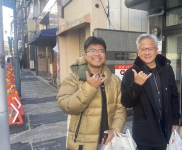 Throwback to when I met Jensen in Japan