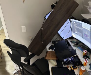 Major storms in the area. Came home to this. My disappointment is immeasurable don’t mind the medication.