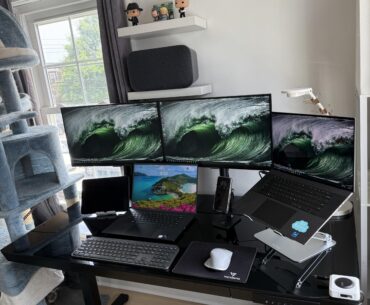New setup in new house