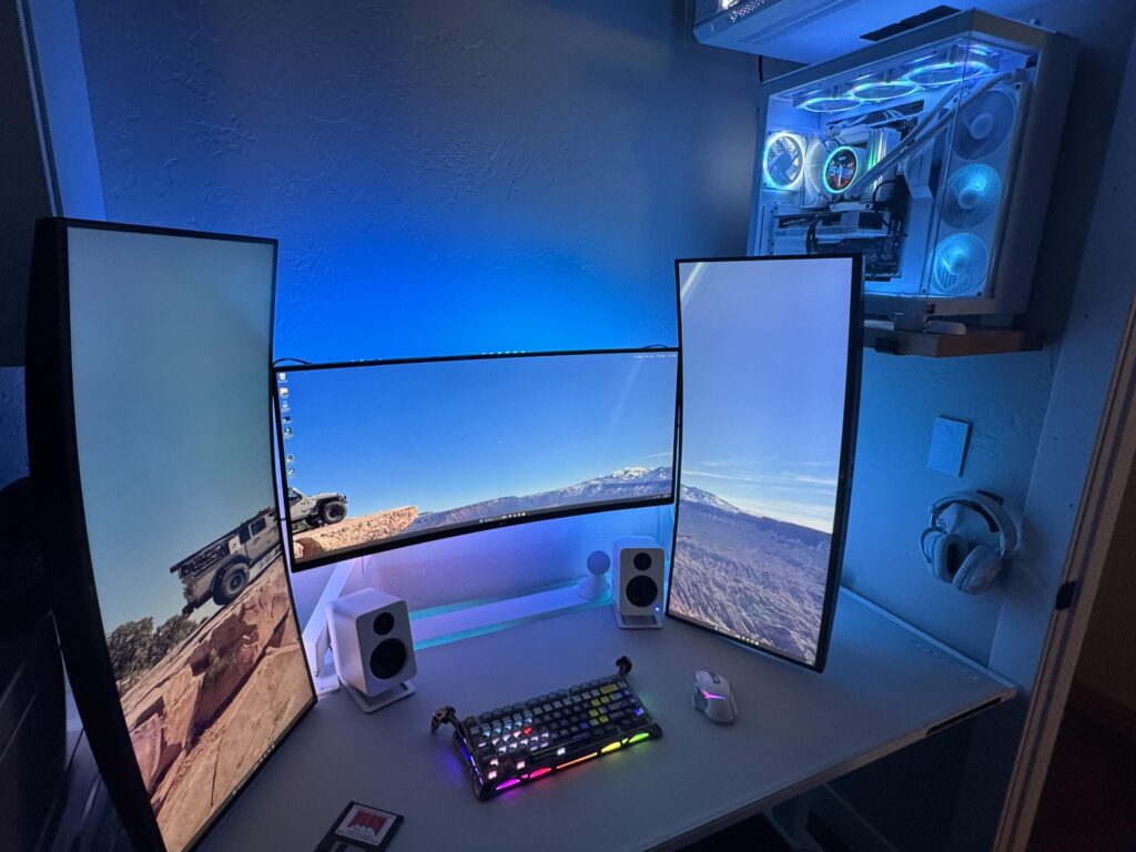 First battlestation and first PC build.