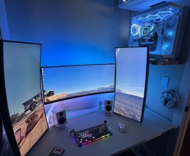 First battlestation and first PC build.