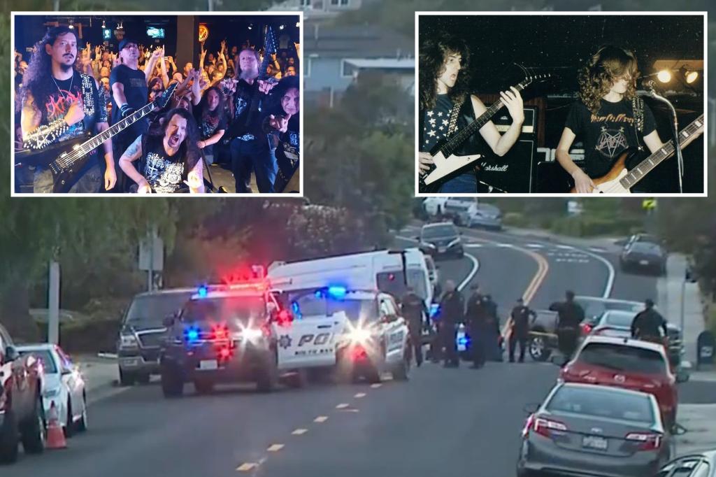 Guitarist for death metal band Possessed, Brian Montana, killed in shoutout with California cops Guitarist for death metal band Possessed, Brian Montana, killed in shoutout with California cops