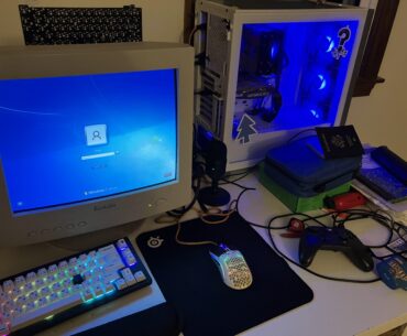 embrace the shittiness, i like this setup