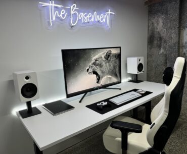 Basement Battle Station - Any thoughts on what I could add? Appreciate it :)