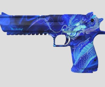 I made Desert Eagle Blue Dragon skin for CS2
