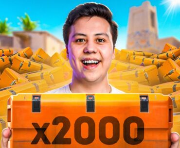 Открыл 2000 FEVER Кейсов в CS2