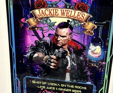 Made a poster tribute to Jackie Wells