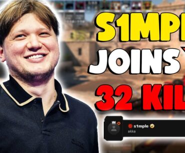 S1MPLE JOINS FAZE , FOR AUSTIN MAJOR GOAT IS BACK!  - FACEIT POV & V-Comms DUST2 #cs2 #csgo