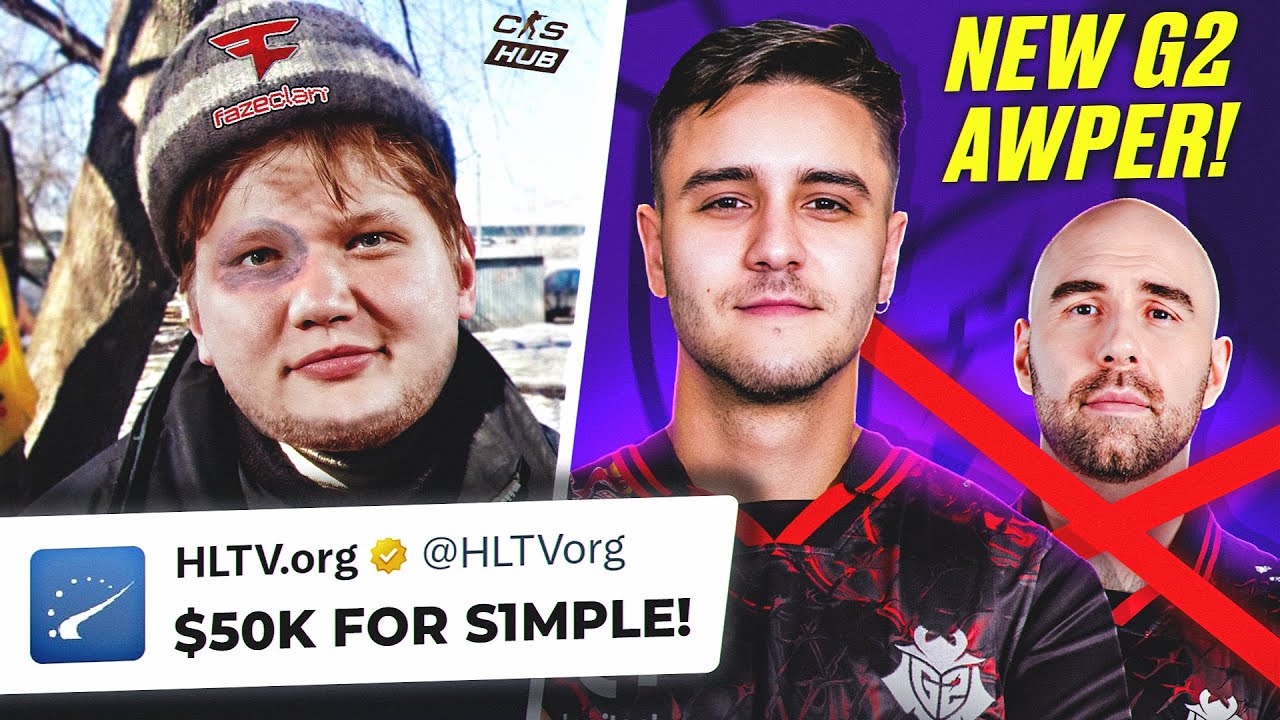 S1MPLE’S LOAN PRICE REVEALED! NEW G2 AWPER! BIG CS2 UPDATE. WILL S1MPLE GET MAJOR STICKERS? CS NEWS S1MPLE'S LOAN PRICE REVEALED! NEW G2 AWPER! BIG CS2 UPDATE. WILL S1MPLE GET MAJOR STICKERS? CS NEWS