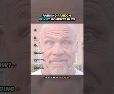 Random FUNNY Moments in Counter Strike #shorts