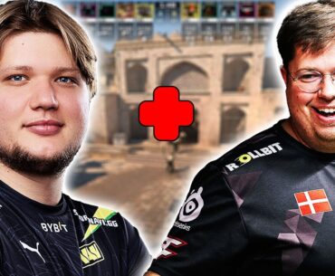 S1MPLE & KARRIGAN! FIRST FACEIT MATCH POV + V-Comms ON DUST2 | CS2 GOAT DUO #cs2 #csgo