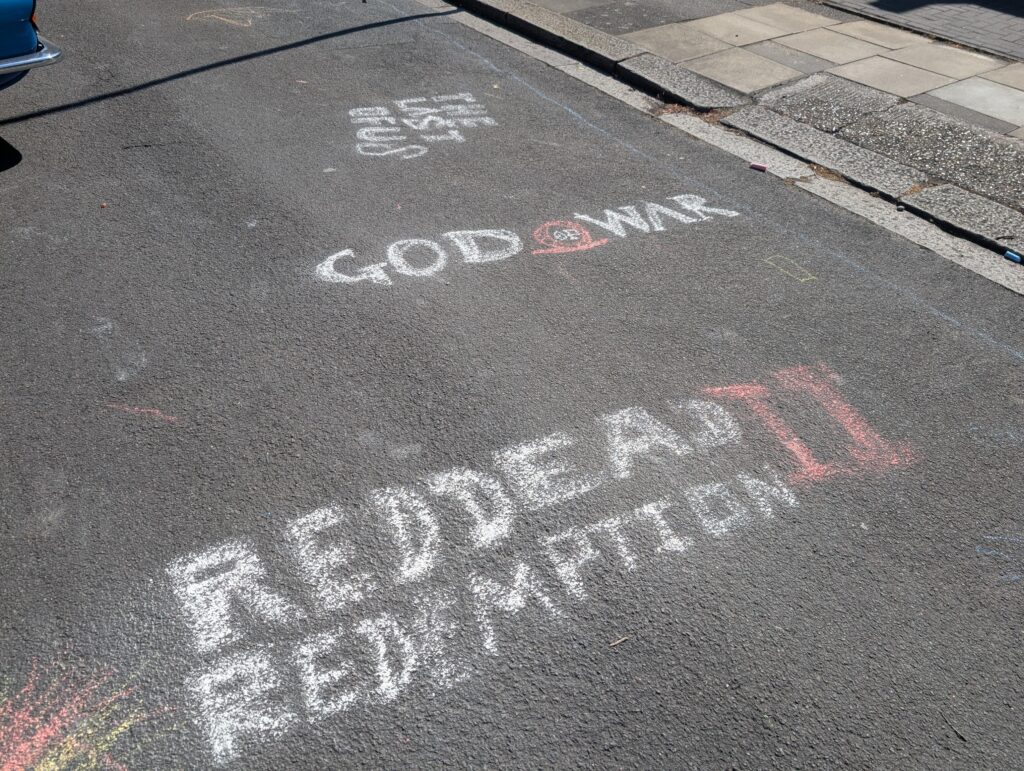 The kids at my street party know what's good