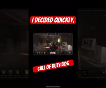 I decided quickly.    #funny #cod #callofduty #fps #game #gameplay #ps5