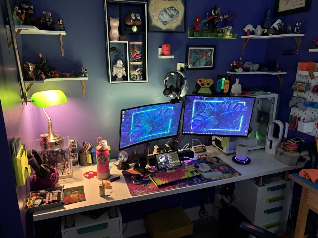 "Why don't you ever come into the office?" Because my vibe here is immaculate.