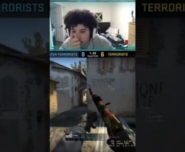 Double AK Spray Down | Counter-Strike 2  #counterstrike #gaming #twitch #kerbie #king