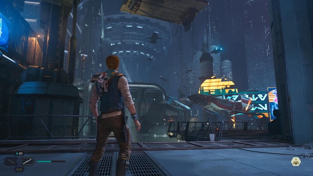 Jedi Survivor opening mission has the most immersive and jaw dropping Coruscant depiction in all of star wars media.