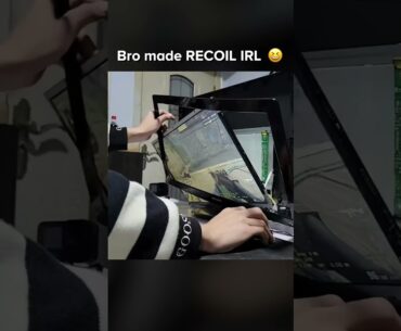 Bro made CS2 RECOIL IRL