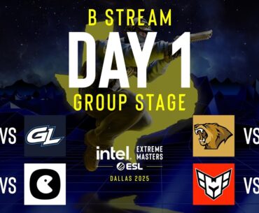 IEM Dallas 2025 - Day 1 - Stream B - FULL SHOW