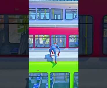 GTA 5 Epic Ragdolls | Spider-Man Minions Jumps / Fails ep.62 #shorts