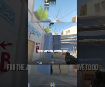use THIS flash to HELP your team on Mirage! #cs2 #counterstrike #cs2competitive #gaming