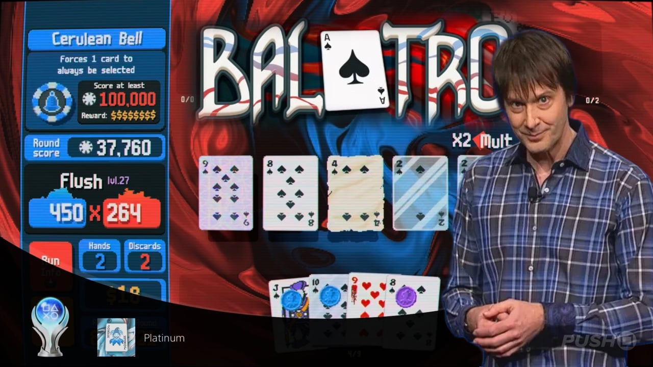 PS5, PS4 Architect Mark Cerny Among the 0.1% to Platinum Indie Sensation Balatro PS5, PS4 Architect Mark Cerny Among the 0.1% to Platinum Indie Sensation Balatro