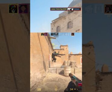 Had to let 'em know who's BOSS 💯😉 #counterstrike #cs2