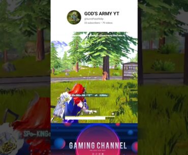 #bgmi GOD'S ARMY YT #1vs1 #clutch #firstpersonshooter #freefire #gaming #viralvideo #s...