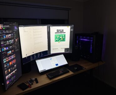 Setup finished… (give me ideas for the next one)