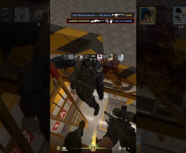 I wanted him to KNOW what was going on 💀😂 #counterstrike #cs2