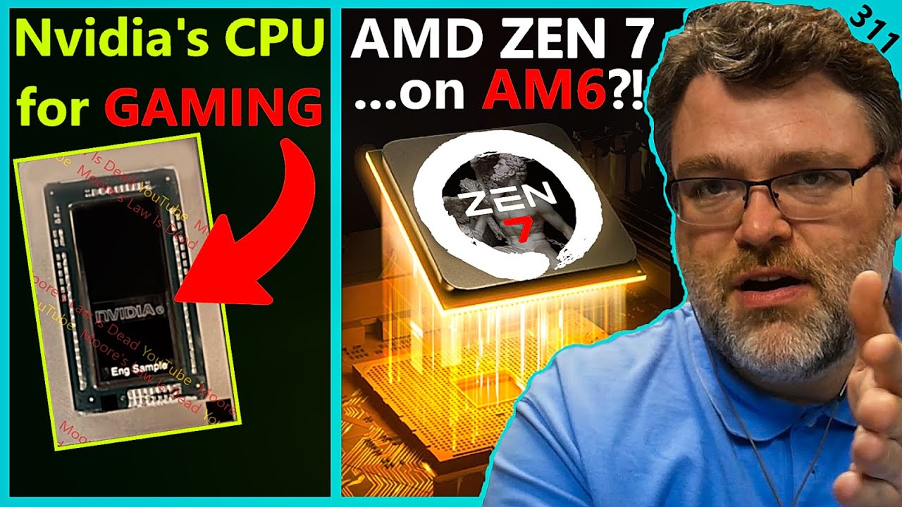 Nvidia Gaming CPU Leak, AMD Zen 7 AM6, RX 9060 XT 16GB, RTX 5060 | Level1Techs | Broken Silicon 311 - YouTube