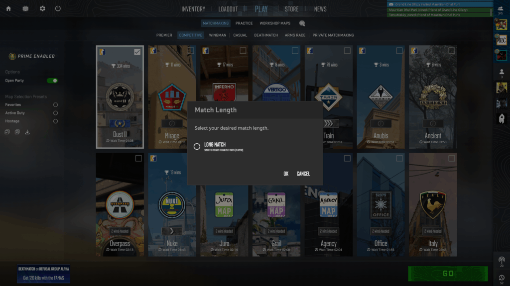 Long Match? Is this option new?