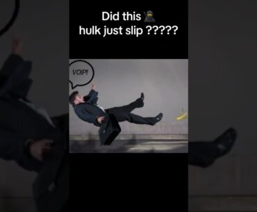 Ain’t now way hulk just did that (watch the video to see what he did )