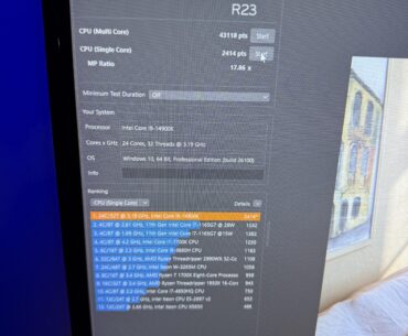 14900K 5.8GHZ OC (thermal limits off)