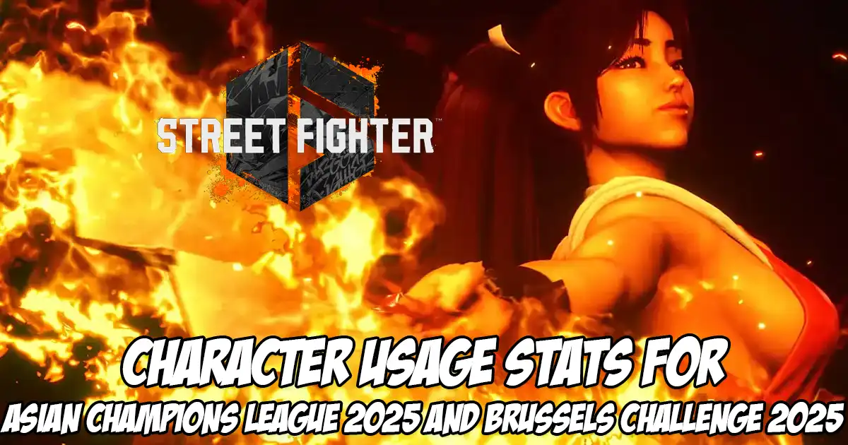 Mai Shiranui had dominant performances at both Asian Champions League 2025 and Brussels Challenge 2025 for Street Fighter 6 Mai Shiranui had dominant performances at both Asian Champions League 2025 and Brussels Challenge 2025 for Street Fighter 6