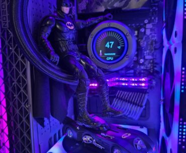Built a Batman themed Gaming PC